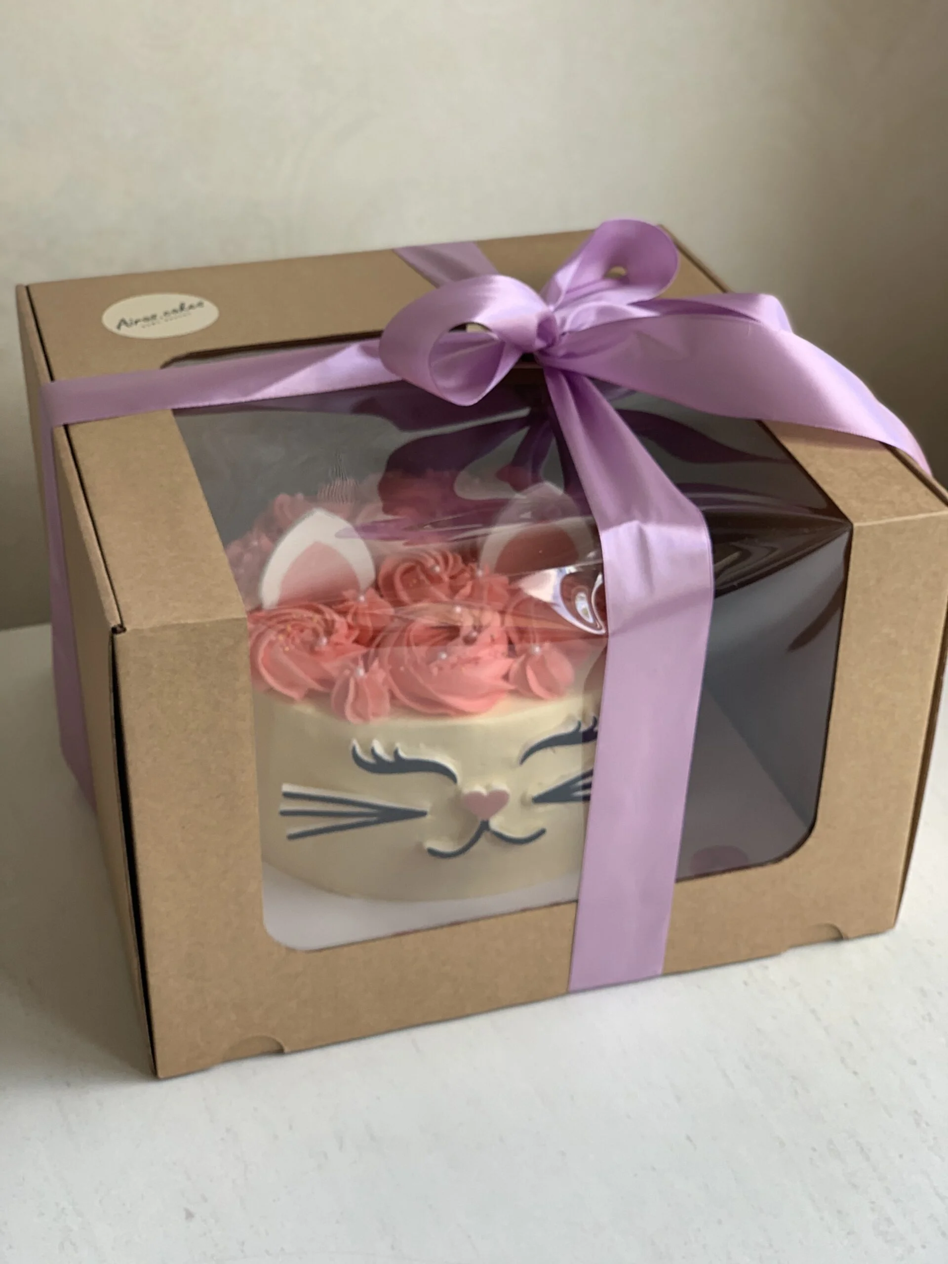 Kaste ar logu. Krāsa brūna. Izm.30x30x20cm - Image 4