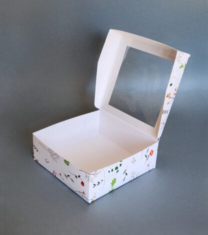 Kartona kastītes ar lodziņu "Vasara" (21x21x7.5cm) - Image 6